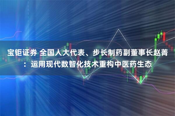 宝钜证券 全国人大代表、步长制药副董事长赵菁：运用现代数智化技术重构中医药生态